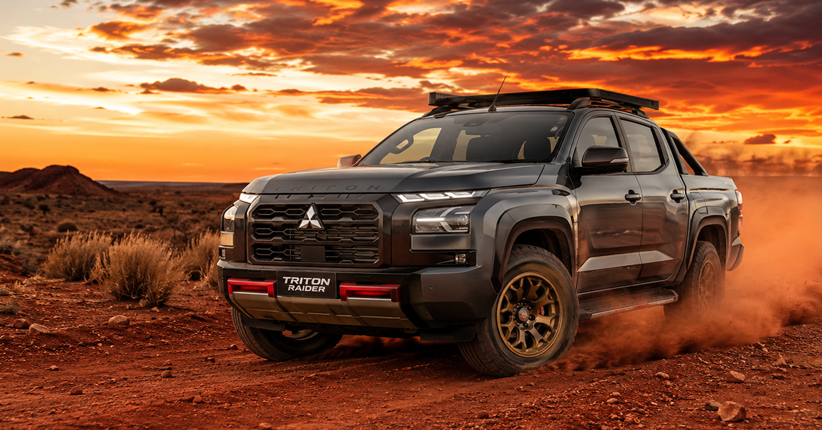 2026 Mitsubishi Triton Raider price specs Australia