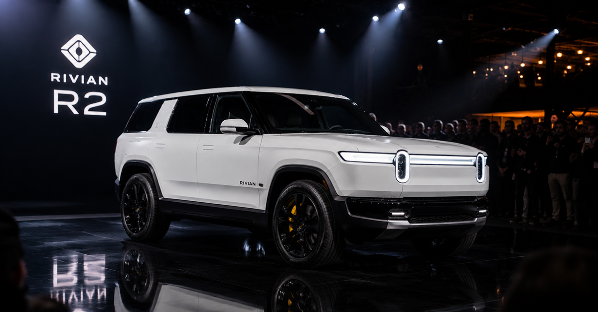 2026 Rivian R2 electric SUV price specs range release date