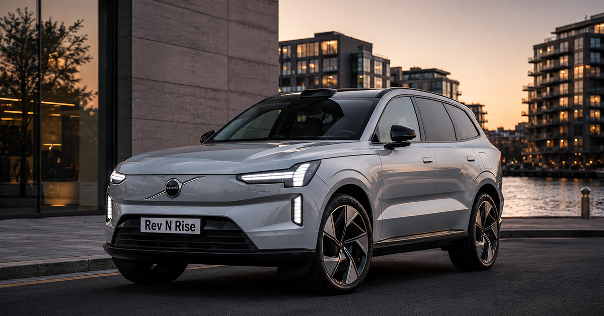 2026 Volvo EX60 electric SUV 400 mile range