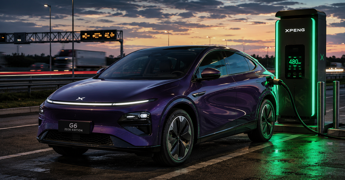XPeng G6 2026 UK electric SUV Tesla Model Y rival