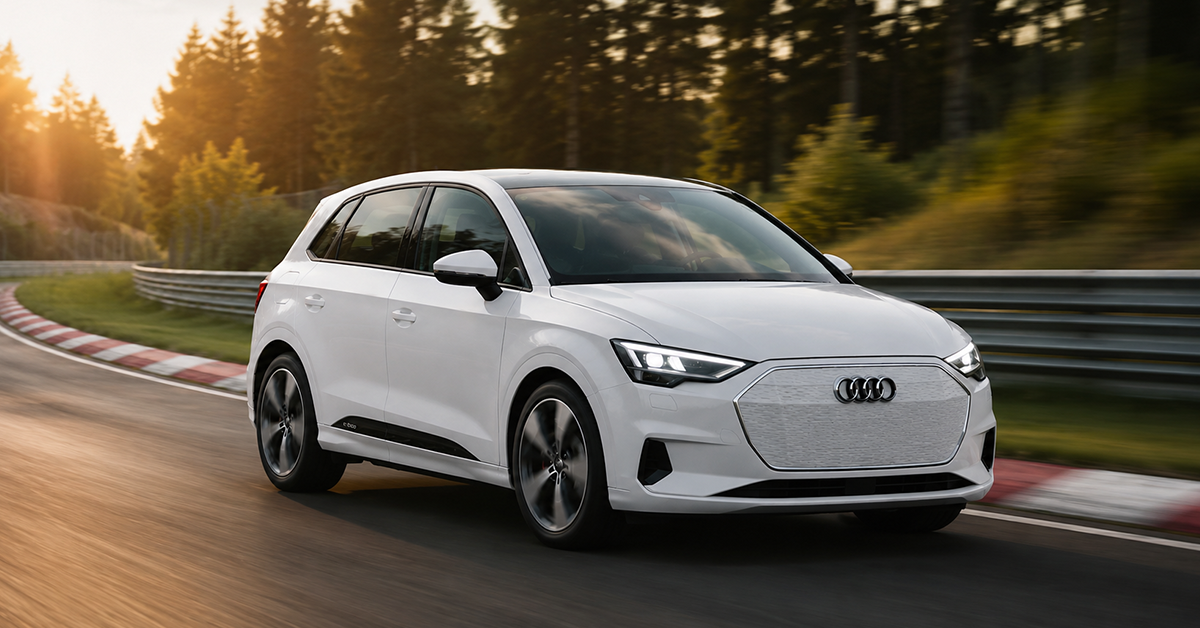 Audi A2 e-tron electric hatchback 2026 reveal