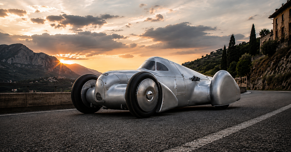 Audi Auto Union Lucca Silver Arrow recreation 2026 Goodwood