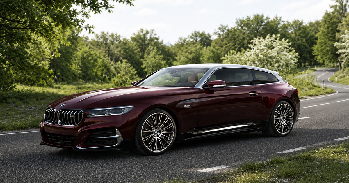 BMW Speedtop 617hp V8 shooting brake 70 units 2026
