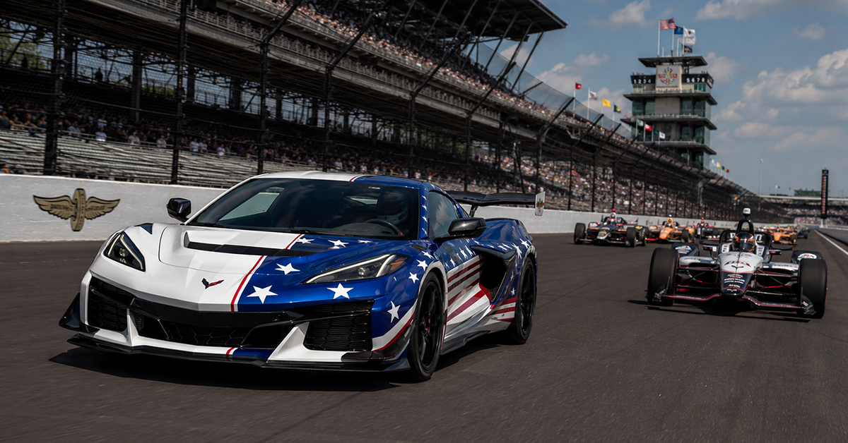 Corvette ZR1X 2026 Indy 500 pace car 1250hp 233mph