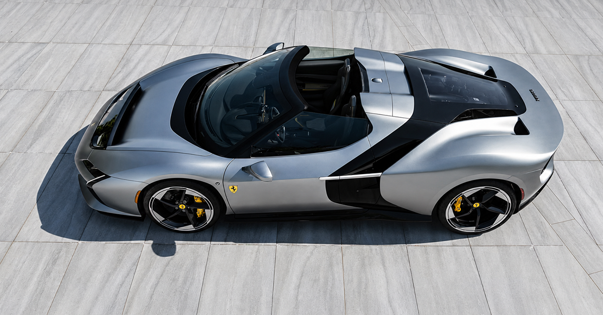 Ferrari HC25 one-off V8 roadster Special Projects 2026