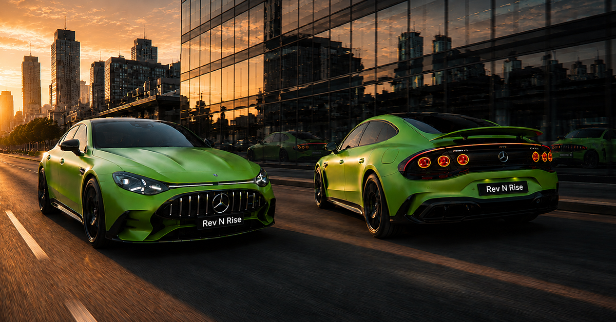 Mercedes-AMG GT 4-Door EV 1300hp revealed 2026