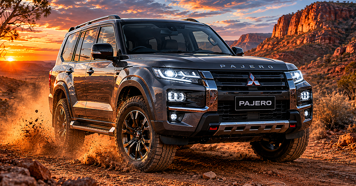 2027 Mitsubishi Pajero return reveal 2026 Australia