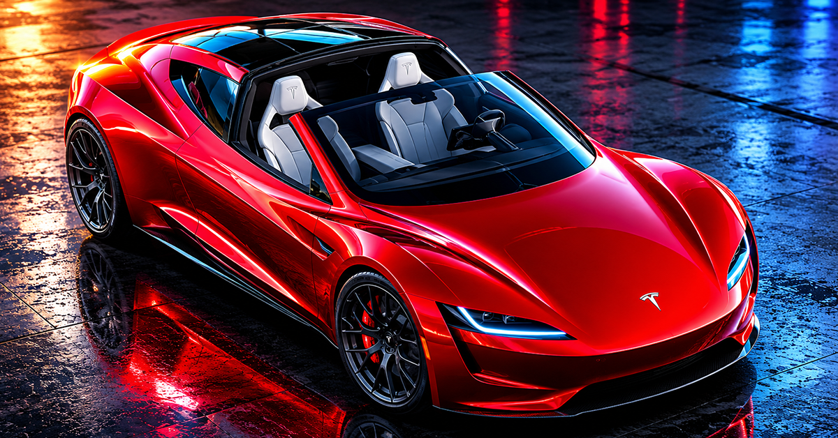 Tesla Roadster 2026 620 miles 1.9 seconds SpaceX thrusters