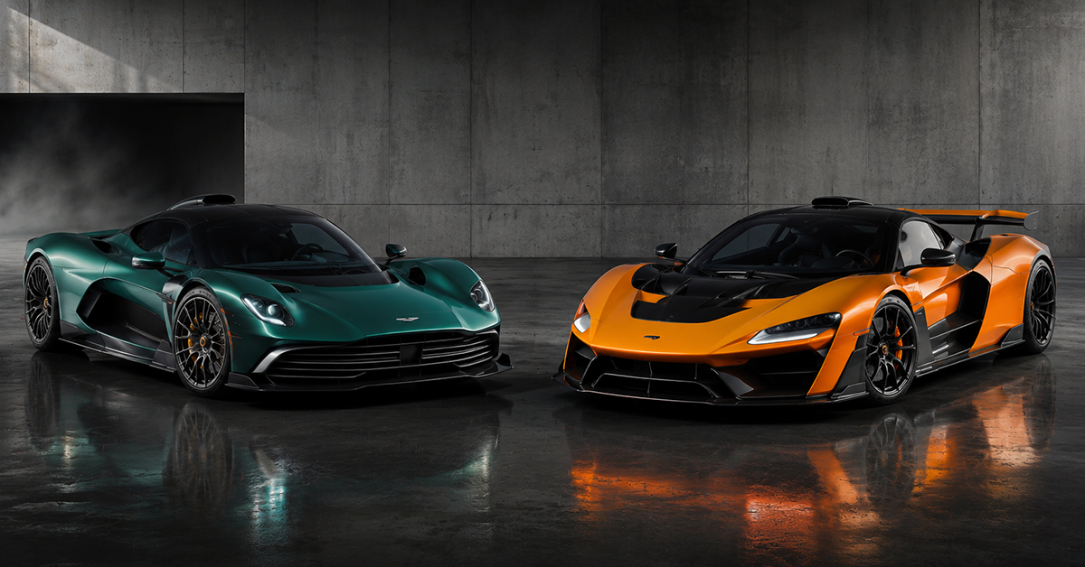 Aston Martin Valhalla vs McLaren W1 comparison