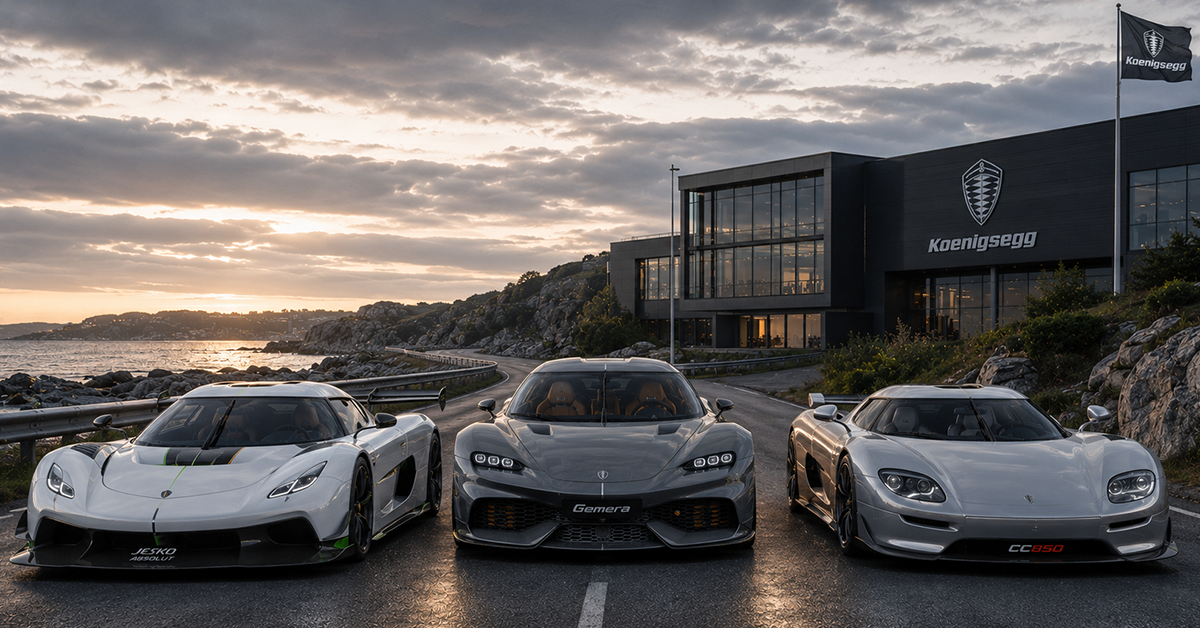 Koenigsegg — Brand History and Models