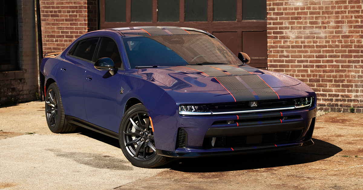 2027 Dodge Charger Purple Haze 60th anniversary color
