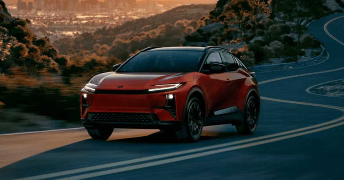 Toyota C-HR BEV electric crossover