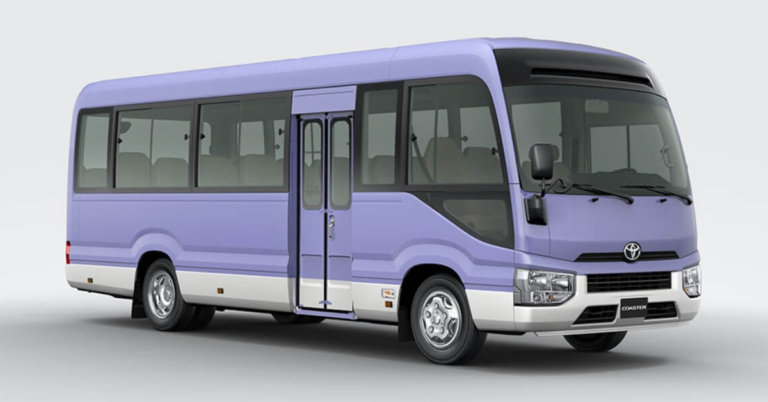 Toyota Coaster — The Bus Named After a Cargo Ship