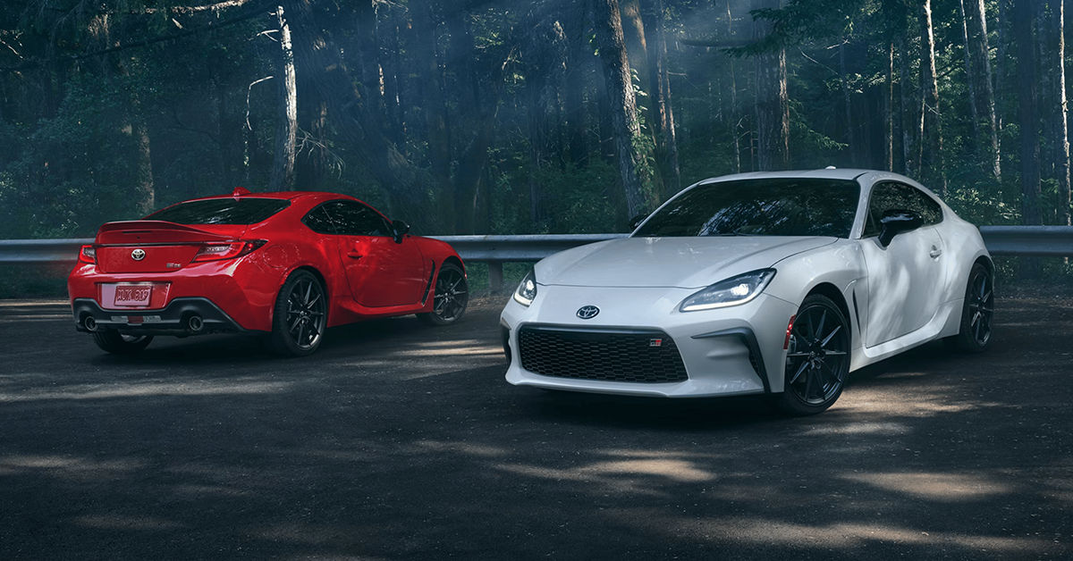 Toyota GR86 history and generations Scion FRS