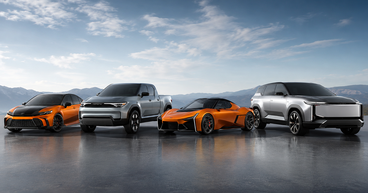 Toyota concept cars lineup guide