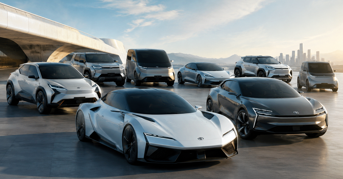 Toyota future cars roadmap guide