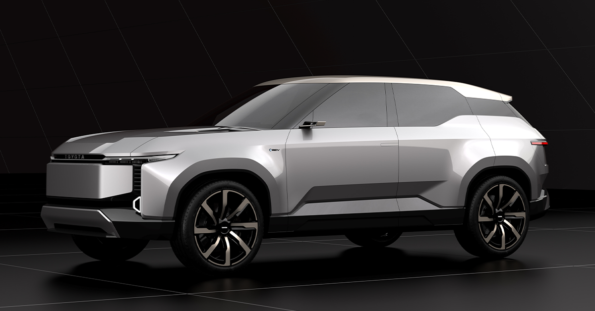 Toyota Land Cruiser Se electric SUV concept