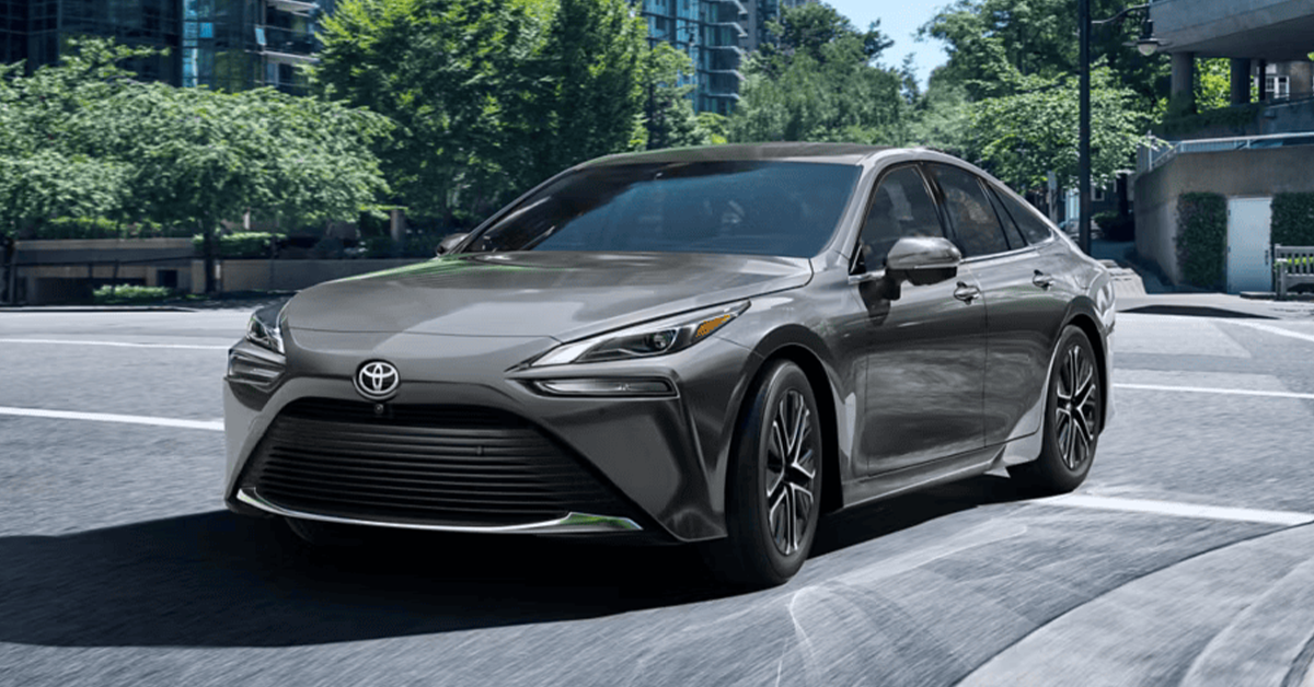 Toyota Mirai hydrogen fuel cell sedan