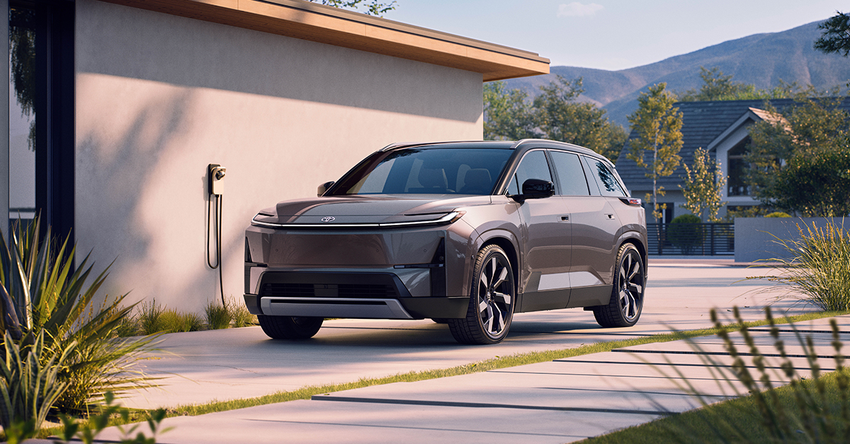 Toyota second three-row electric SUV